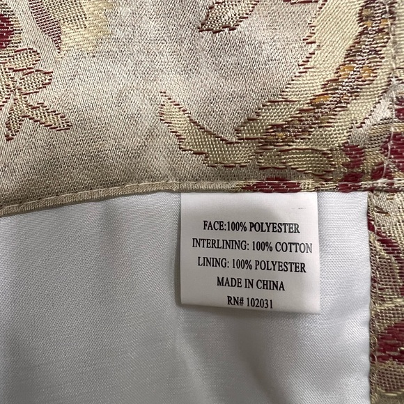 Damask Blackout Curtains - Picture 4 of 7